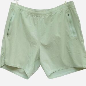 Skora Men’s XL Mint Green Qwick-Dry Athletic Running Shorts Lightweight Gym Swim